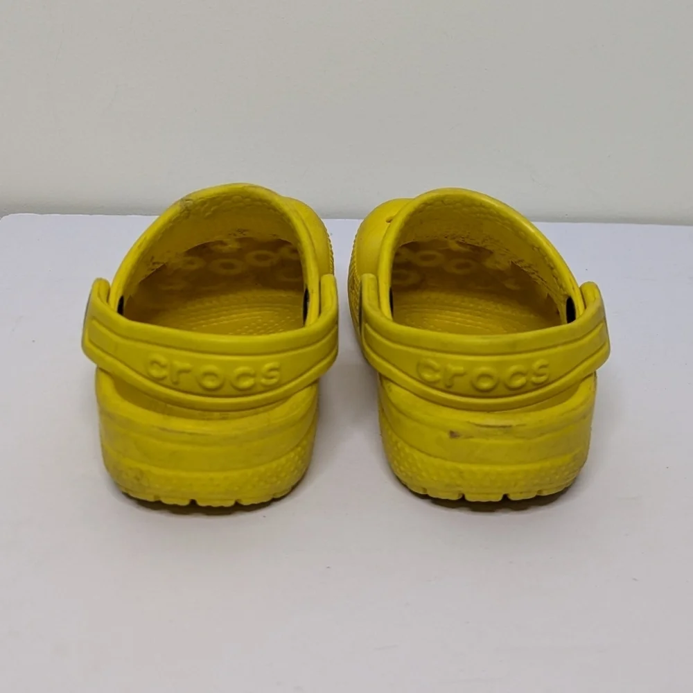 Crocs Yellow Sandal Water Shoe 6T